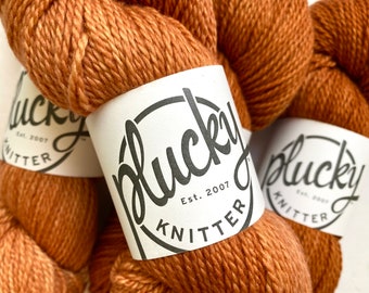 30% Off Plucky Knitter Scholar 2.0 Worsted Hand Dyed Yarn Cashmere Merino 250 Yards