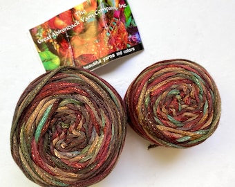 60% Off Lot Great Adirondack Caribe Irisee Yarn Aran 176 Yards 88 grams