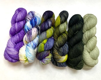 Sconto del 30% sul filato per calze in lana merino superfine Zen Garden, lunghezza 400 iarde.