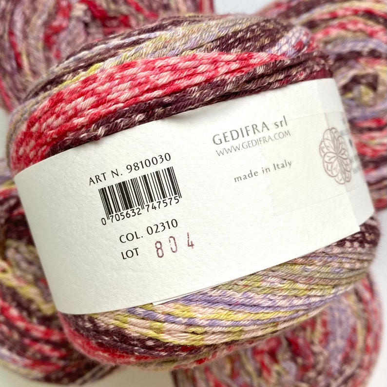 35% Off Lana Mia Cotone Sock Yarn Cotton Fingering Yarn 415 Yards image 6