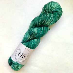 40% Off Superwash Merino Yarn Hand Dyed Hey Sister Snuggle Worsted 218 Yards