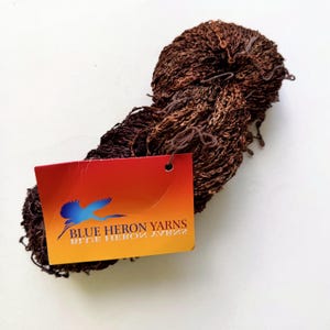 35% Off Blue Heron Yarns Rayon Loop — Chocolate 8 oz / 325 yd, Worsted Boucle, Last from the Shop