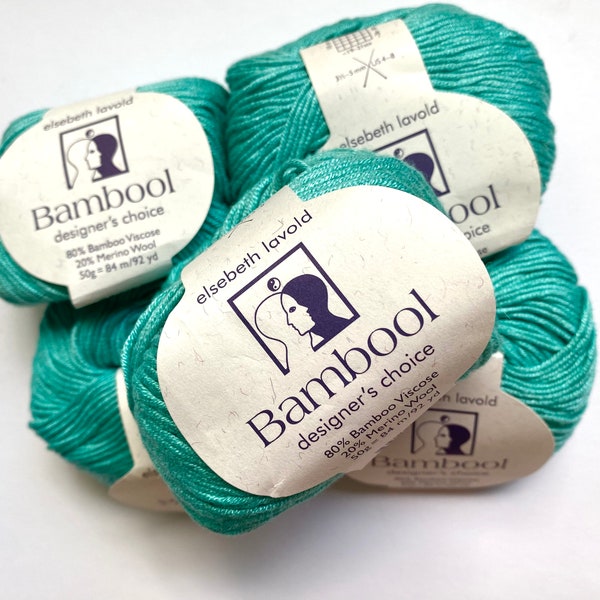 40% Off Bamboo Wool Bambool Elsebeth Lavold Worsted 92 Yards