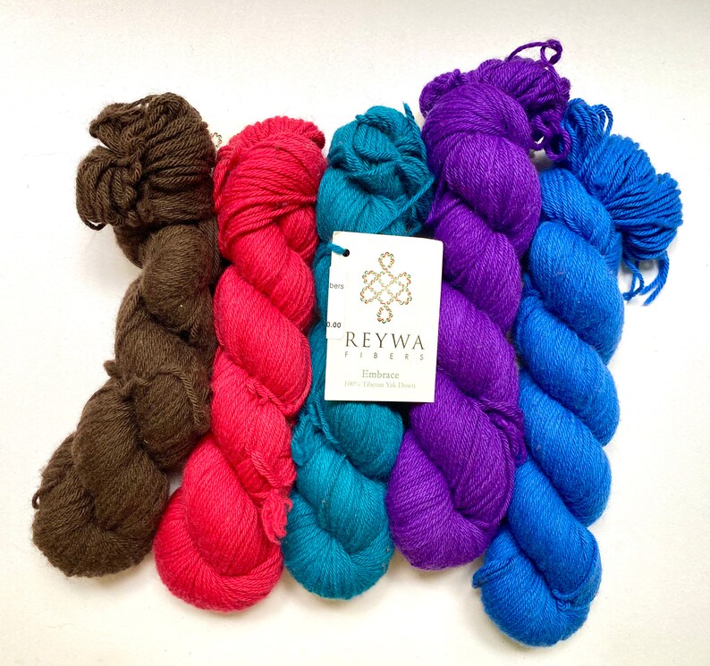 30/% Off Yak Down Reywa Embrace DK Yarn 210 Yards