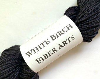 40% Off Superwash Merino Heel Toe White Birch Fiber Arts Sock Yarn 200 Yards 50 g