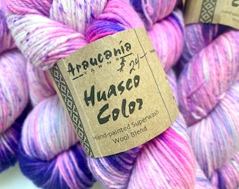 40% di Sconto Araucania Huasco Color Sport Filato di Lana Merino Extrafine Dipinto a Mano 304 Yarde