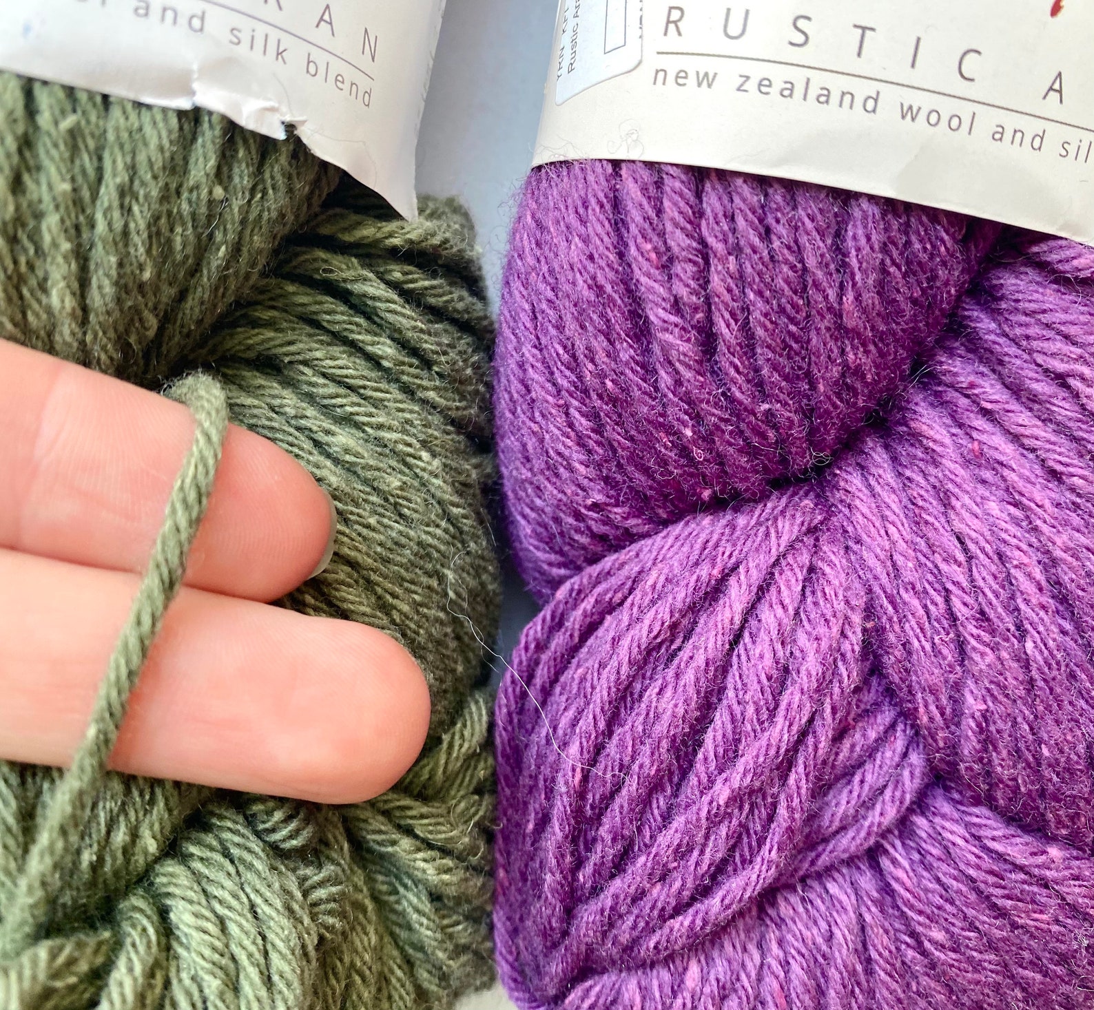 40% Off Organic Ella Rae Rustic Aran Wool Silk Yarn 208 Yards | Etsy