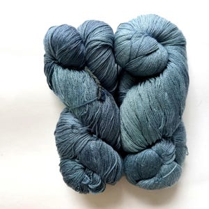 30% Off Briar Rose Fibers Sea Pearl Fingering, Merino Wool Tencel, 800yd 4oz image 3