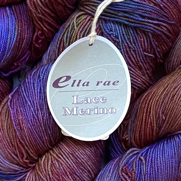 40% Off Ella Rae Lace Merino Wool Superwash Yarn Fingering 100 gr 460 Yards