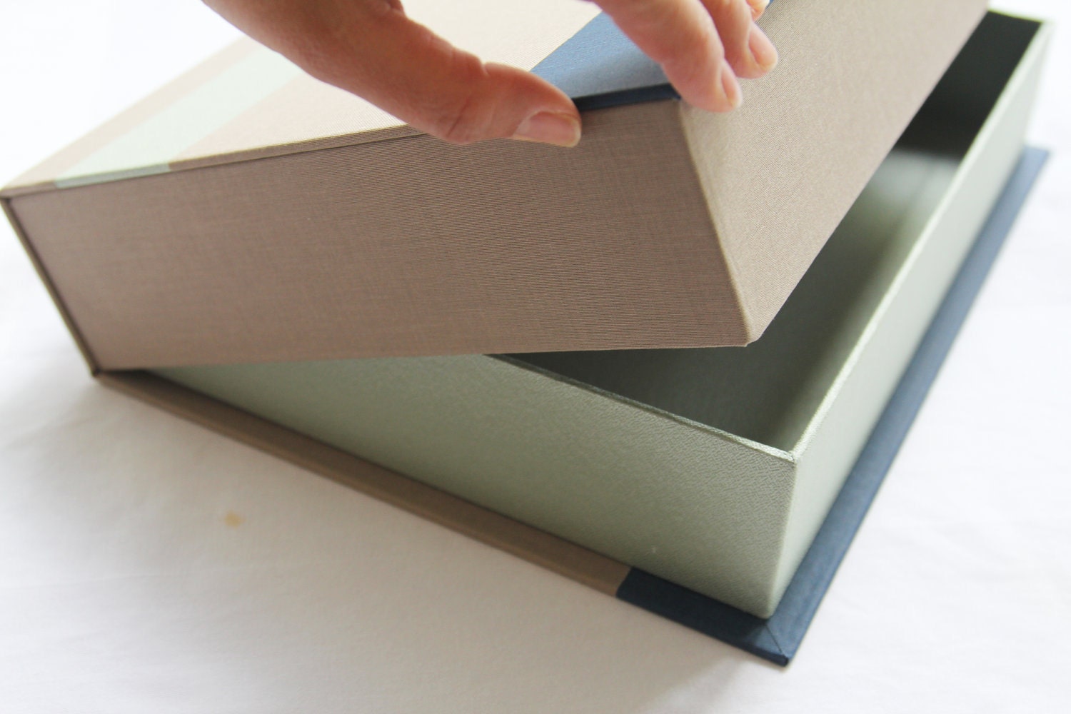 Clamshell Box drop Spine Box Box for Prints Photos Etsy