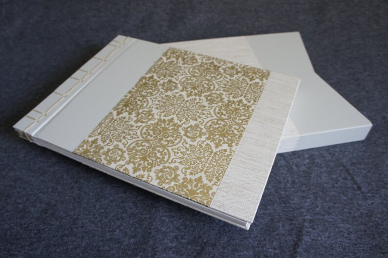 One of a Kind / Handmade Blank Book With Slip Case blank Etsy