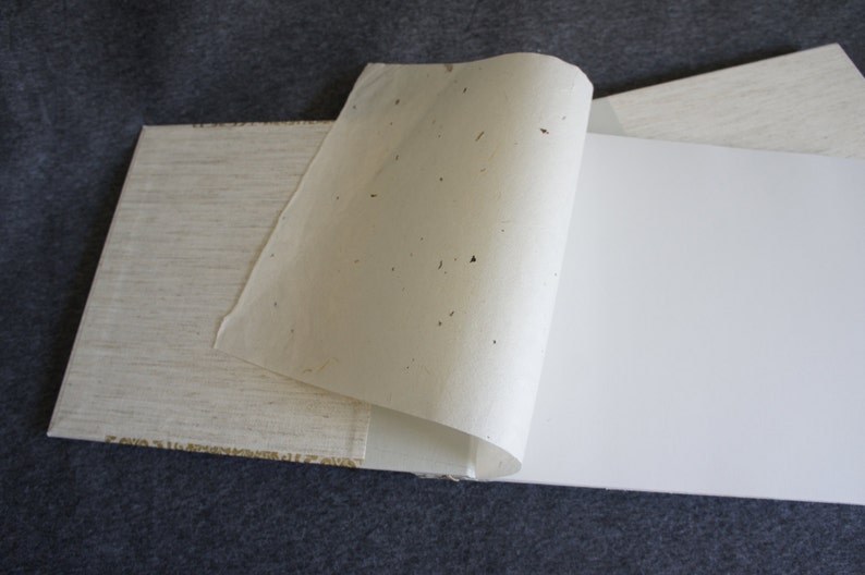 One of a Kind / Handmade Blank Book With Slip Case blank Etsy