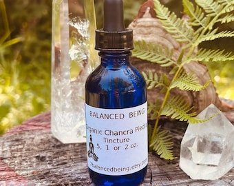ORGANIC CHANCRA PIEDRA Tincture 1 or 2 oz Glass bottle with dropper