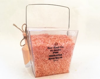 Himalayan Pink Salt Bath Salts Orange Ginger 1 lb