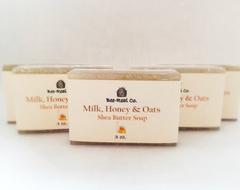 Milk, Honey & Oats Shea Butter Soap
