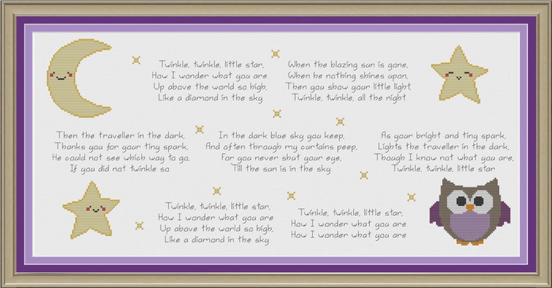 twinkle twinkle little star poem
