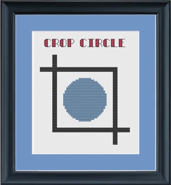Crop Circle: Funny Cross-stitch Pattern - Etsy Crop Circle: Funny Cross-stitch Pattern - Etsy