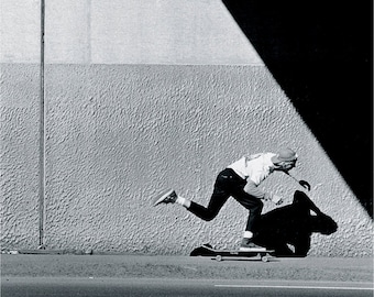 Skateboarding Photo - Tod Swank - The Push - 18X24&quot; Skate Photo- Skateboarding