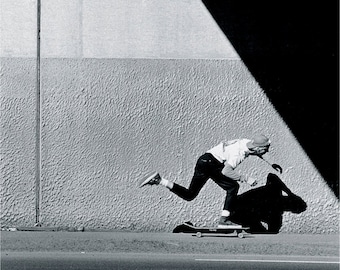 Skateboarding Photo - Tod Swank - The Push - 18X24" Skate Photo- Skateboarding