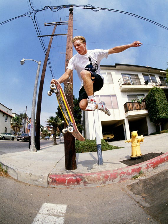 80s Skate Photo - Natas Kaupas - Eighties Skateboarding Photograph