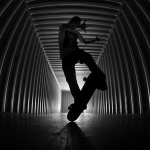 Rodney Mullen Skateboarding Photograph - Rodney Mullen 2012 Skateboard Photo - 30X40" Sports Print