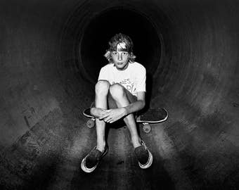 Tony Hawk Portrait - 18X24 Inches - Skateboard Photography - Limited Edition Archival Skateboard Print