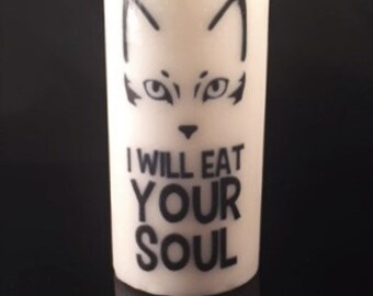 Psycho Cat Candle