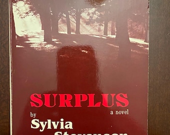 Sylvia Stevenson Surplus Paperback Novel 1986 The Naiad Press Tee A. Corinne