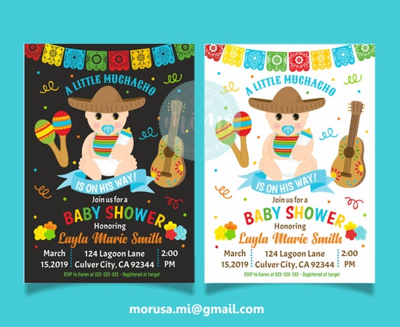 little muchacho baby shower