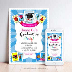 Invitacion Loteria Fiesta! /Imprimible y Digital / Personalizable