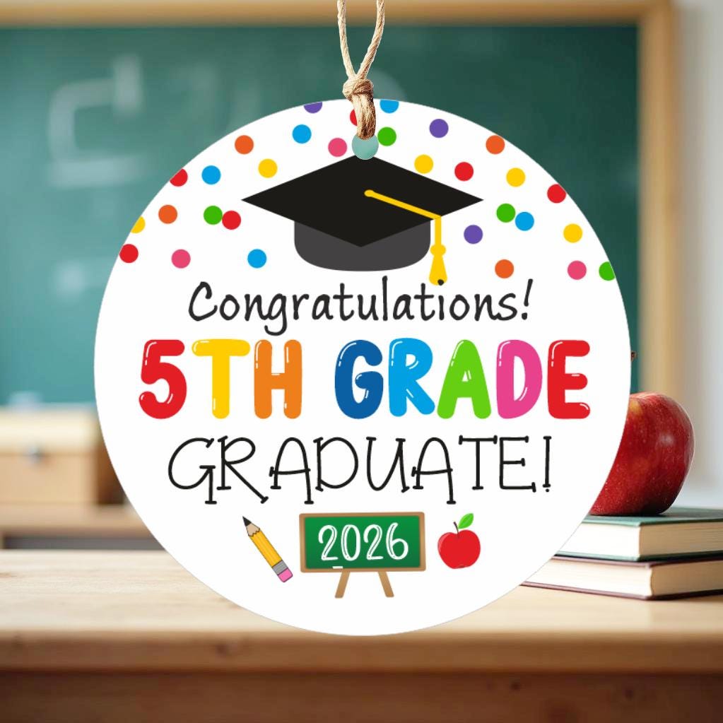 Printable 5th Grade Graduation Cards - Etsy