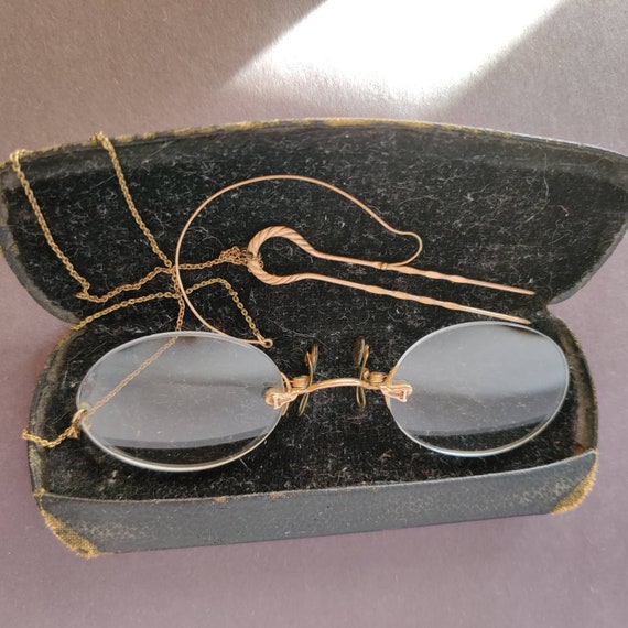 Antique Shur-ON Eyeglasses