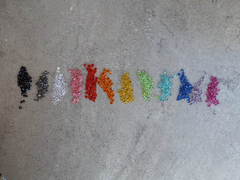 and more 12 colors available Small Crystal Diamond filler for Glitter pens Pendants