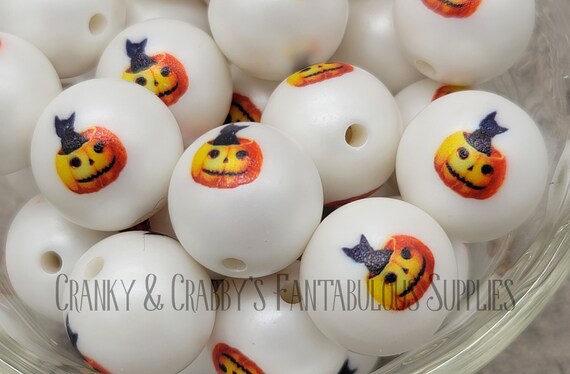 Halloween Gumball Beads- 08 Halloween Gumball Beads- 08