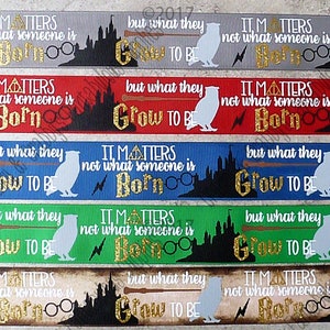 Harry Potter Ribbon, US Designer Ribbon, Brushstrokes Ribbon, Wizard  Ribbon, Magical Ribbon, Lanyard Ribbon, Hair Bow Ribbon, Wholesale Ribbon,  PER