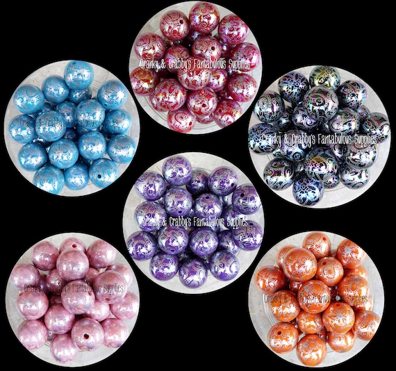 Gumball Bead Set - Bridal Gumball Bead Set - Bridal