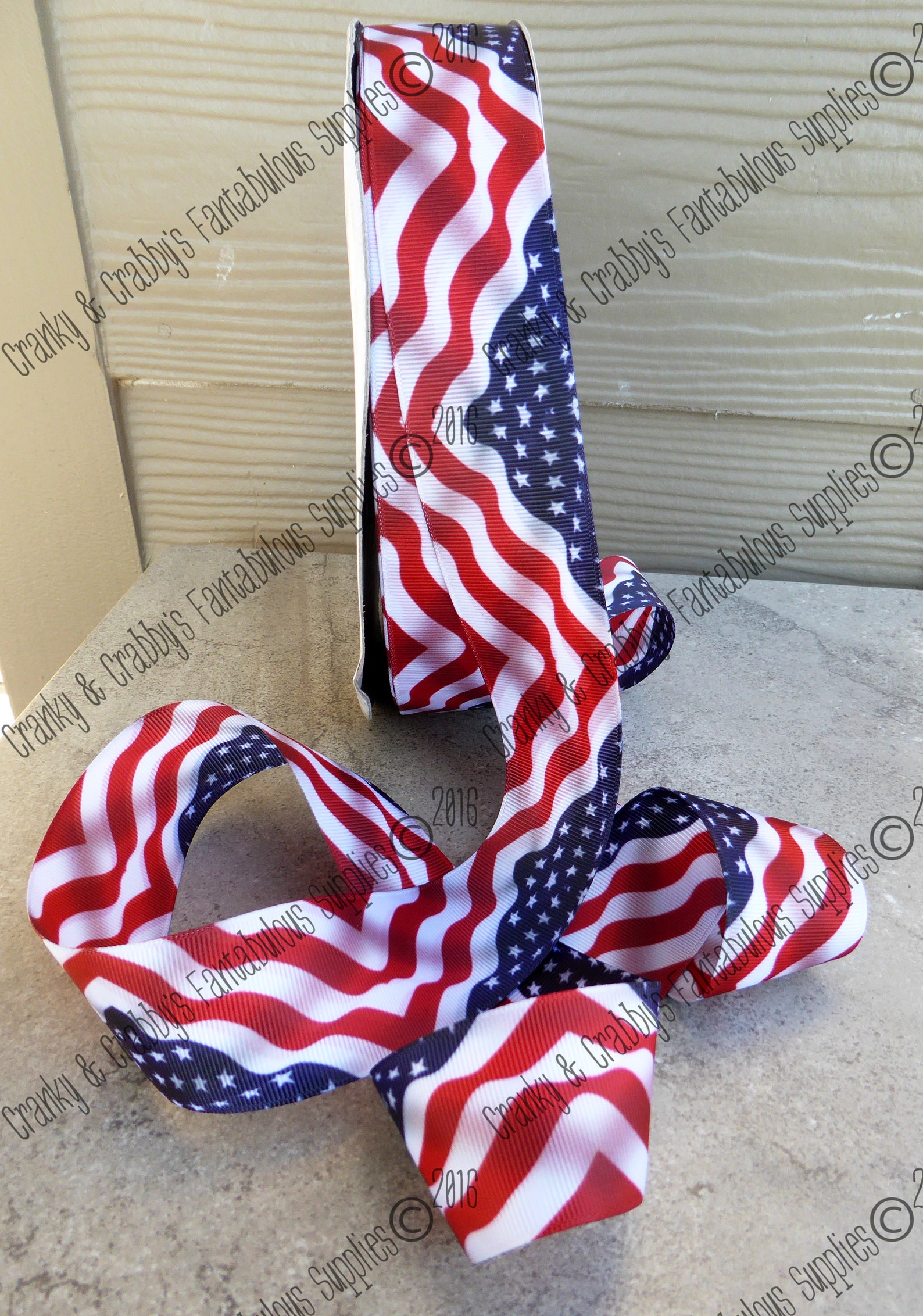 Flag Swag 1 1/2 Inch Width US Designer Double Side Printed Etsy