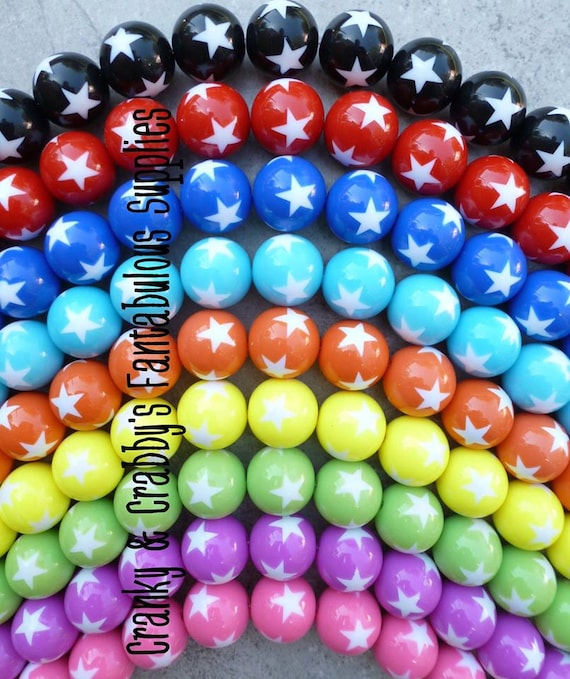 Solid Gumball Bead Set - 9 Solid Gumball Bead Set - 9