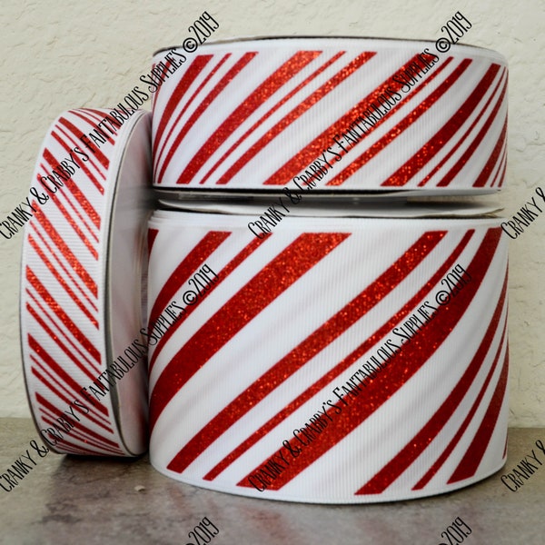 Candy Stripe Ribbon - Etsy