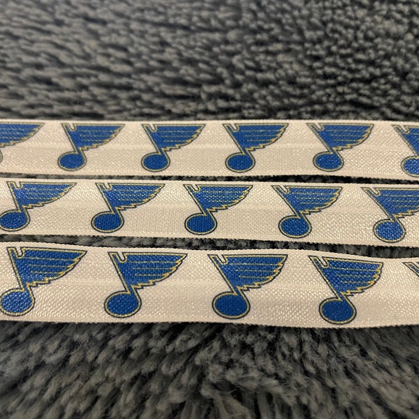 Clearance St. Louis blues elastic. St Louis blues hockey foe. Hockey elastic. Hockey hair ties. Hockey hair bow. Hockey headbands. Wholesale