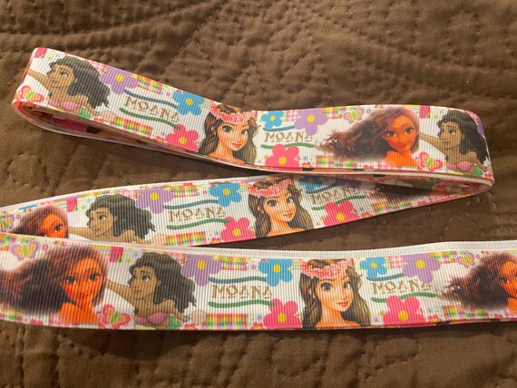 Moana Ribbon. Princess Moana Ribbon. Princess Ribbon. Disney | Etsy