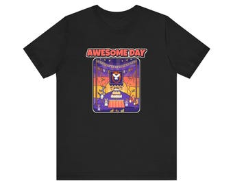 Camiseta Awesome Day - La alegría no necesita motivo