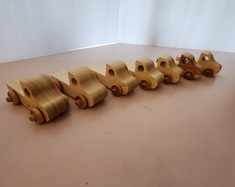 Hand Made Wooden Toy Pickup Truck