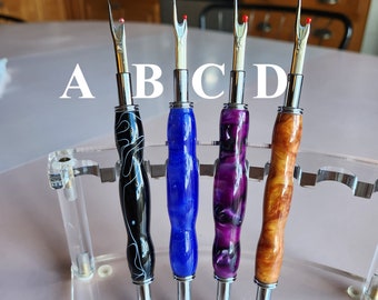 Sewing Tools Seam Rippers Custom Made Choice of Colors Double Head Stainless Steel.