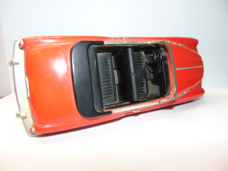 Vintage Tin Friction Drive 1953 Buick Toy Car