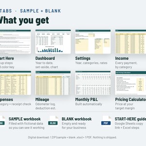 Pressure Washing Expense and Profit Tracker Spreadsheet image 5