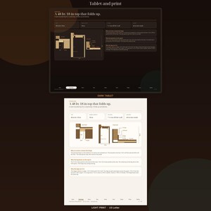 Fold-Down Shop Bench | Wall Folding PDF Plan with Cut List and Stud Notes image 9