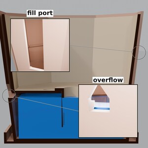 Pylonwell Trio Geometric Self-Watering Planter Set STEP, STL and 3MF Files image 5