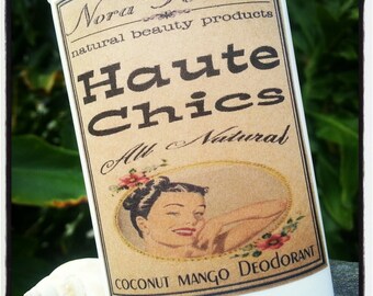 Coconut & Mango All Natural Deodorant 2 oz