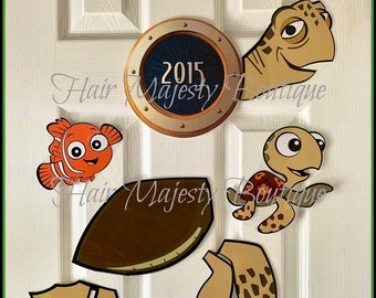 Crush and Friends Body Part Magnet Set for Cruise Door